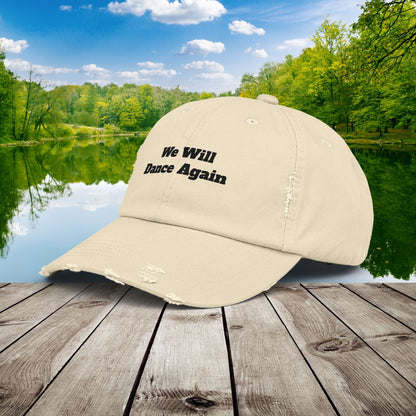 We Will Dance Again Hat Unisex Distressed Cap Israel Israeli Jewish Cap Judaica Jew Gift for Him Her Birthday Present Nova Cap