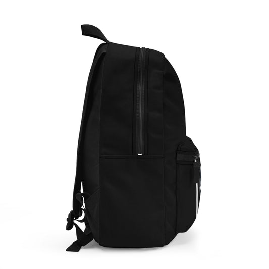 Wanderlust Emotional Baggage - Backpack Bag - Swiss Travel Gift Unique Travelling Funny - by Far Out Prints & Co.