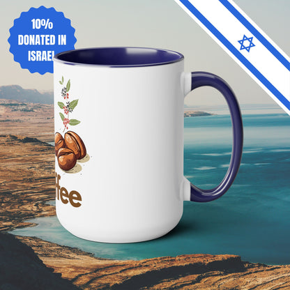 Borei Pri HaCoffee Two-Tone Coffee Mug