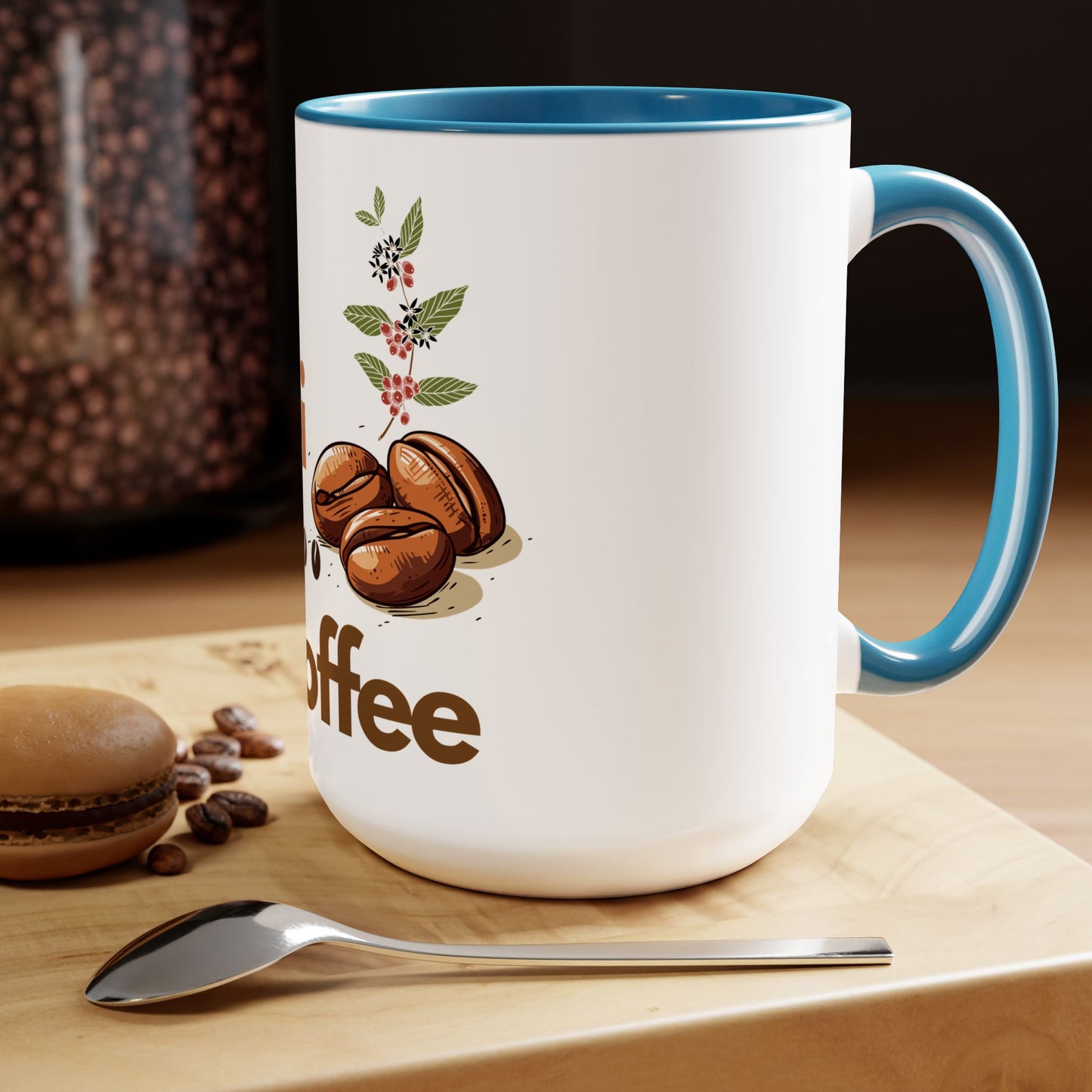 Borei Pri HaCoffee Two-Tone Coffee Mug