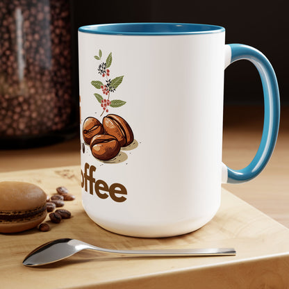 Borei Pri HaCoffee Two-Tone Coffee Mug