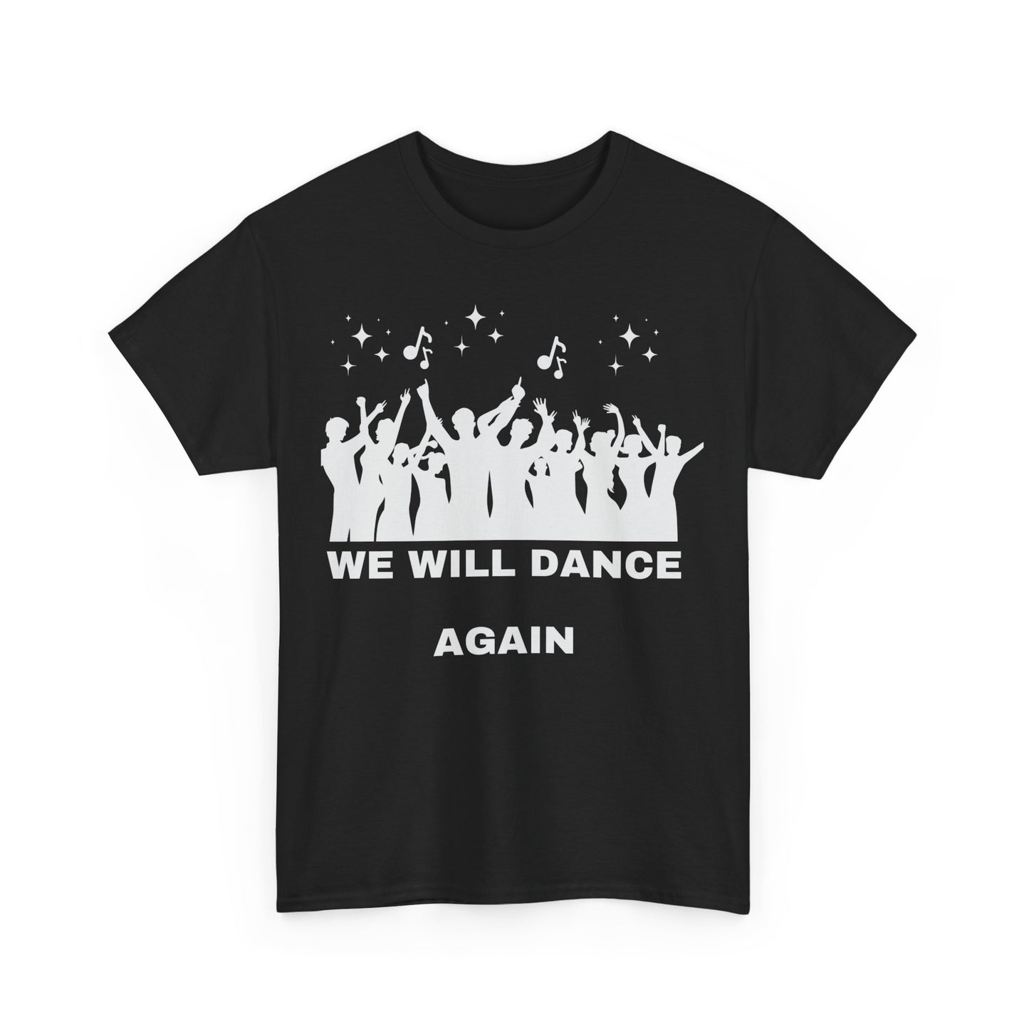 We Will Dance Again Tees  - Israeli Jewish Judaism - Premium Unisex Heavy Cotton T-shirt - by Far Out Prints & Co.