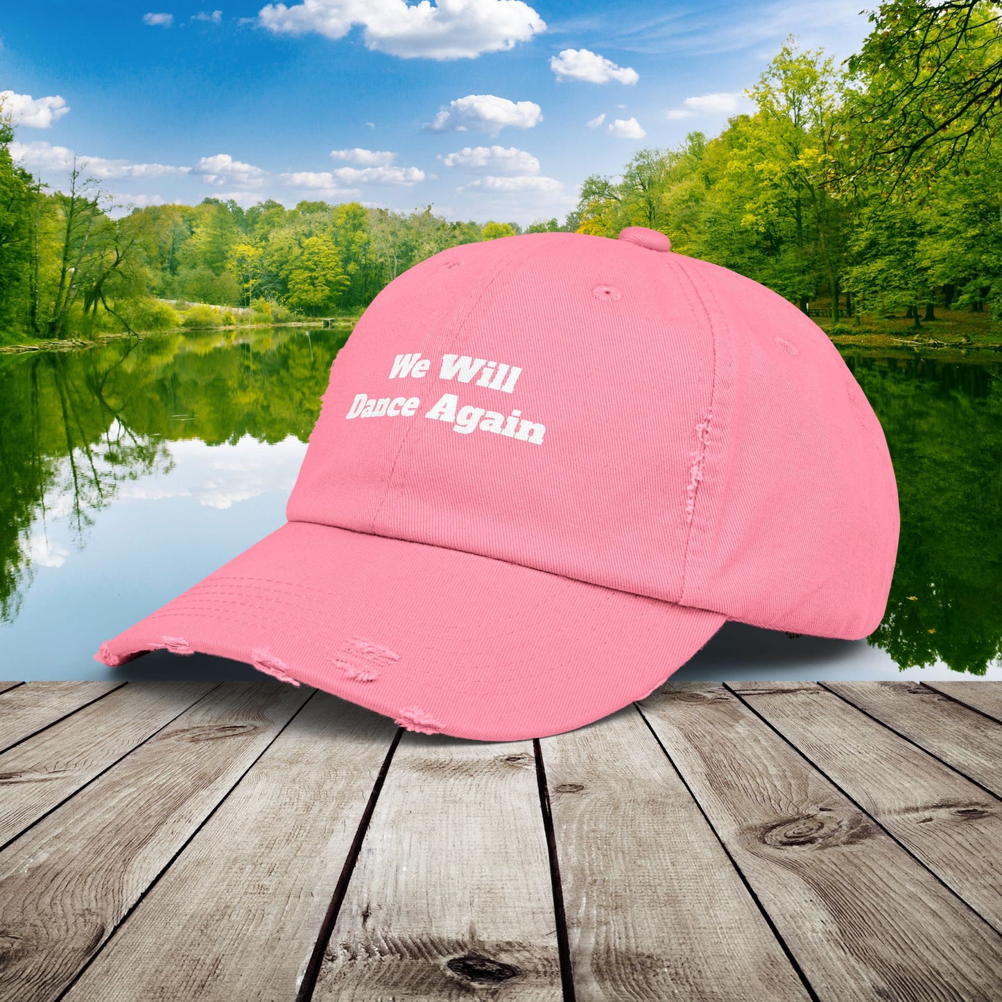 We Will Dance Again Hat Unisex Distressed Cap Israel Israeli Jewish Cap Judaica Jew Gift for Him Her Birthday Present Nova Cap