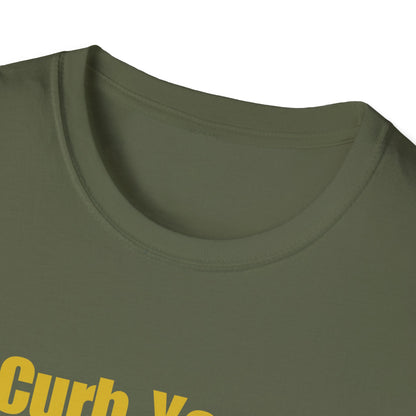 Curb Your Antisemitism T-Shirt Tee T Shirt Stand Against Hate Discrimination Israel Israeli Jewish Judaism Judaica Gift Present for Him Her