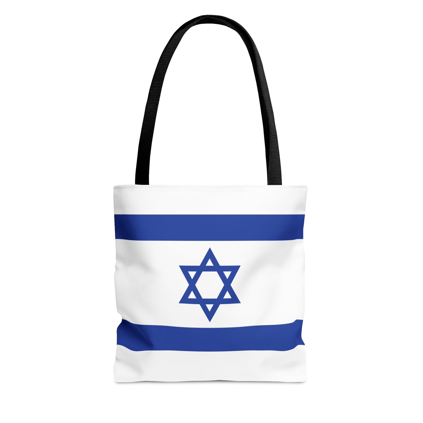 Israel Flag Tote Bag (AOP) by Far Out Prints & Co.