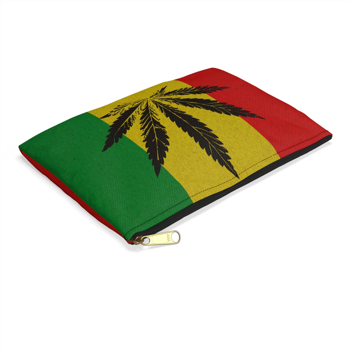 Rastafarian Marijuana - Accessory Pouch - Stoner Cannabis Weed Jewish Israeli Israel - by Far Out Prints & Co.