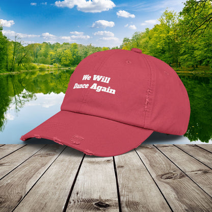 We Will Dance Again Hat Unisex Distressed Cap Israel Israeli Jewish Cap Judaica Jew Gift for Him Her Birthday Present Nova Cap