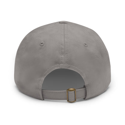Curb Your Antisemitism Dad Hat with Leather Patch - Stand Against Hate And Discrimination - Israel Israeli Jewish Judaism
