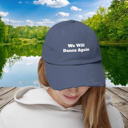 We Will Dance Again Hat Unisex Distressed Cap Israel Israeli Jewish Cap Judaica Jew Gift for Him Her Birthday Present Nova Cap