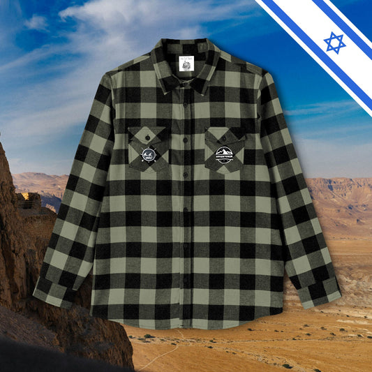 Flannel Shirt Compass Adventurer Unisex Tee Adventure Hiking Flannel T-Shirt Camping Outdoor Gift Nature Lover Present for Him or Her