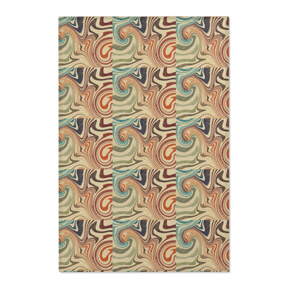 Retro Marble Area Rugs Melt Rug Carpet Design Rug Gift for Home Decor Him or Her Present House Design Theme Israeli Jewish Israel Support