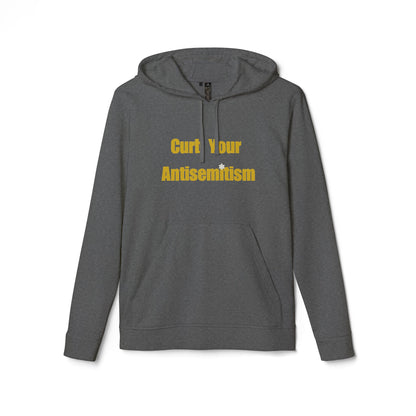 Curb Your Antisemitism Hoodie Personalised Customised Israeli Unisex Fleece Hoodie Jewish Hoodie Gift Judaism Hoodie Present Stand With Us