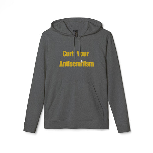 Curb Your Antisemitism Hoodie Personalised Customised Israeli Unisex Fleece Hoodie Jewish Hoodie Gift Judaism Hoodie Present Stand With Us