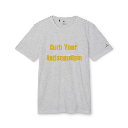 Curb Your Antisemitism Stand Against Hate Israel Shirt Tee Gift Present Jewish T Shirt Customized Unisex Sport T-Shirt Personalized Him Her