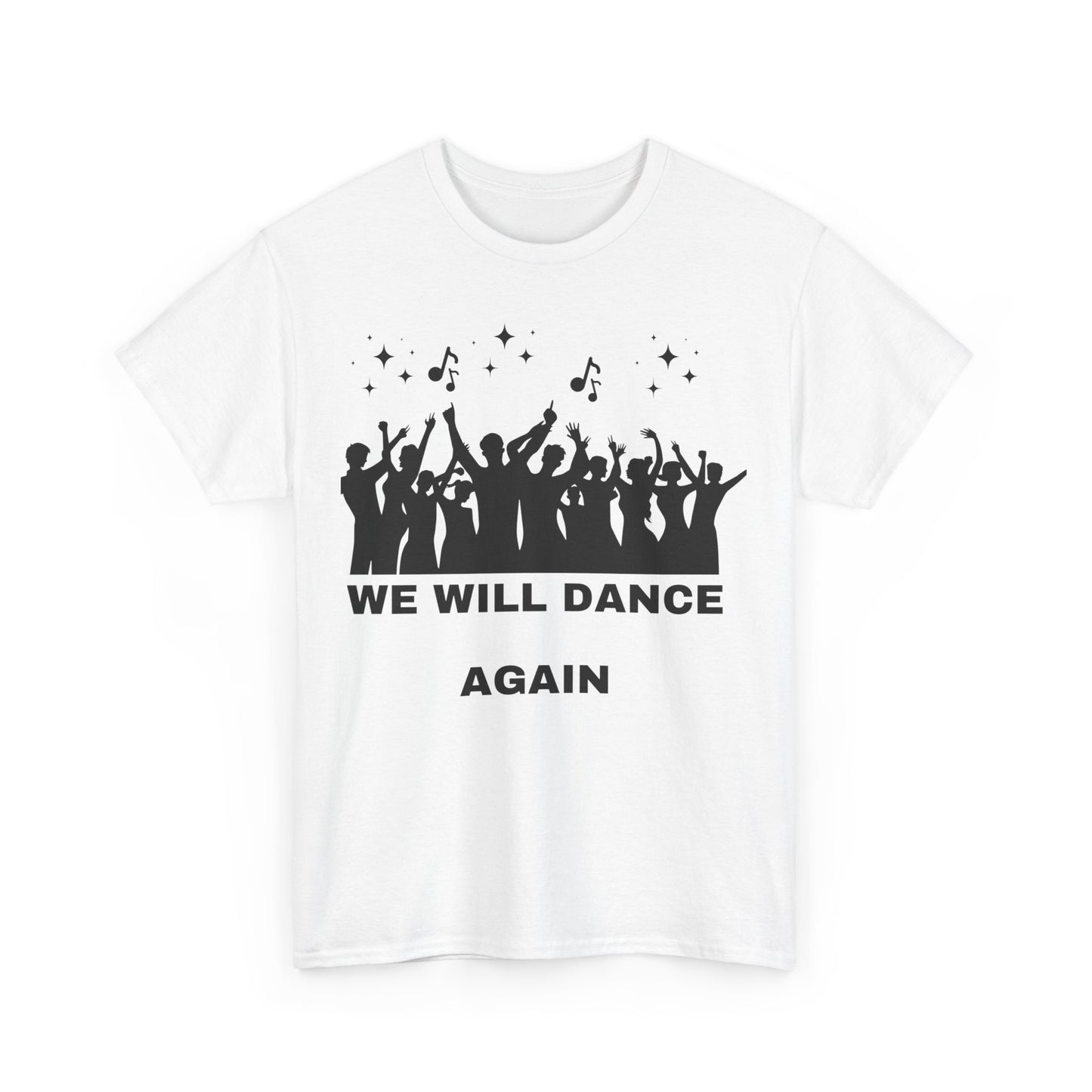We Will Dance Again Tees  - Israeli Jewish Judaism - Premium Unisex Heavy Cotton T-shirt - by Far Out Prints & Co.