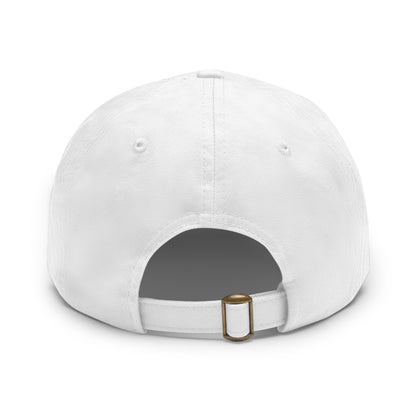 Curb Your Antisemitism Dad Hat with Leather Patch - Stand Against Hate And Discrimination - Israel Israeli Jewish Judaism