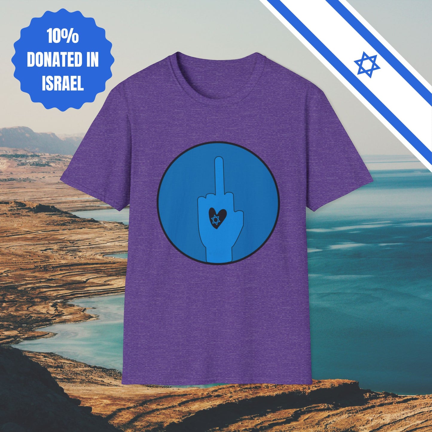Bloody Hands - Israel Israeli Jewish Judaism Bring Them Home Now Stand With Us - by Far Out Prints & Co.