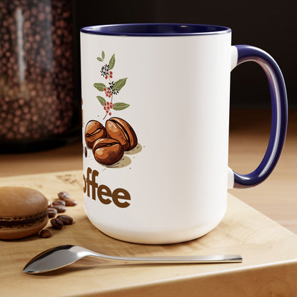 Borei Pri HaCoffee Two-Tone Coffee Mug