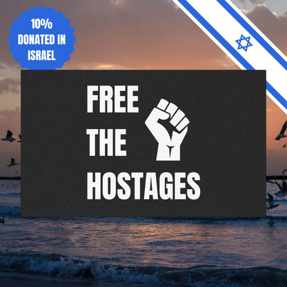 Free The Hostages Magnets Bring Them Home Now