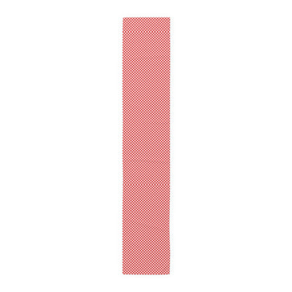 Gingham Checkered Classic Restaurant Style | Premium Table Runner | by Far Out Prints & Co.