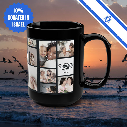 Custom Collage Mug, 15oz Customised Photo Mug, Mother's Day Gift, Personalized Mug, Customized Mug, Coffee Mug, Graduation Present