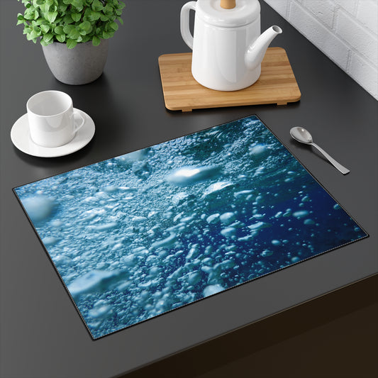 Water Bubbles - Placemat, 1pc -  by Far Out Prints & Co.