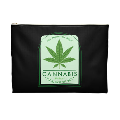 Medical Medicinal Use Only Stash Bag - Accessory Pouch Black - Stoner Cannabis Weed Jewish Israeli Israel