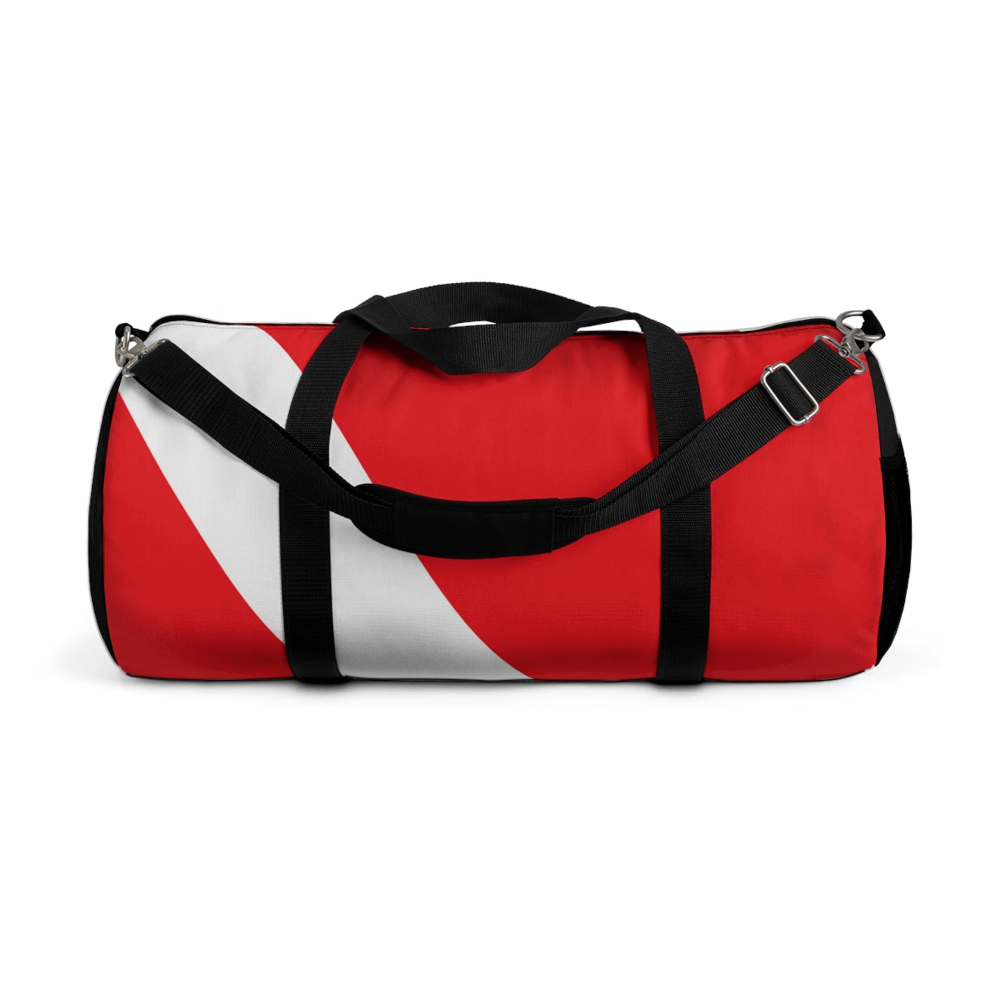 Scuba Diver Down Flag Premium Duffel Bag | by Far Out Prints & Co