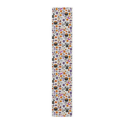 Halloween Decorations | Festive Holiday Themed Kitchen Dining Table Decor | Table Runner | Far Out Prints Co.