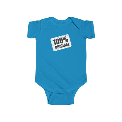 100 Percent Original Infant Fine Jersey Bodysuit | Funny Gifts Newborn Baby Shower Presents First Birthday
