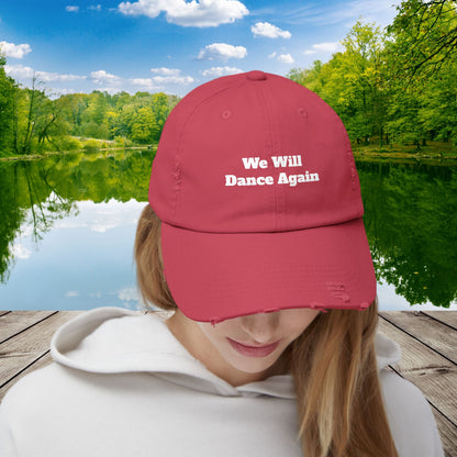 We Will Dance Again Hat Unisex Distressed Cap Israel Israeli Jewish Cap Judaica Jew Gift for Him Her Birthday Present Nova Cap