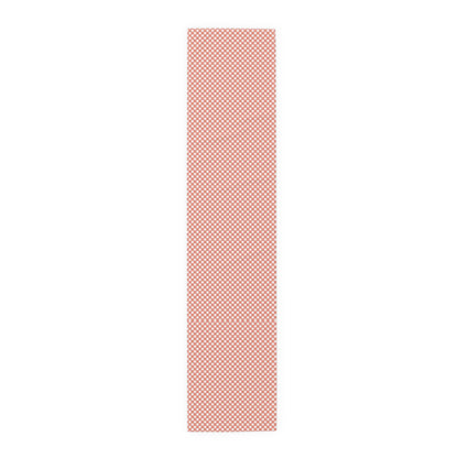 Gingham Checkered Classic Restaurant Style | Premium Table Runner | by Far Out Prints & Co.