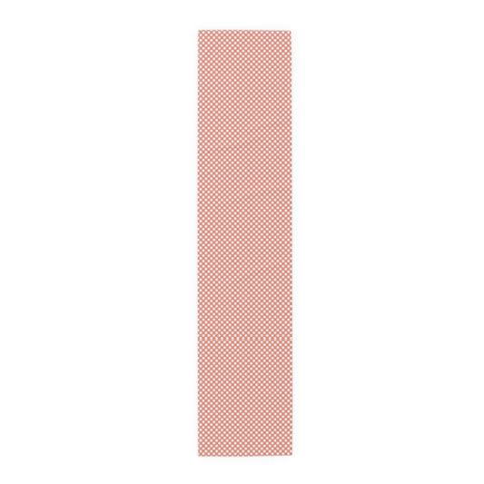 Gingham Checkered Classic Restaurant Style | Premium Table Runner | by Far Out Prints & Co.