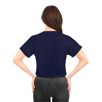Curb Your Antisemitism Crop Top Tee - Stand Against Hate And Discrimination - Israel Israeli - by Far Out Prints & Co.