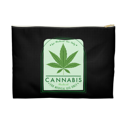 Medical Medicinal Use Only Stash Bag - Accessory Pouch Black - Stoner Cannabis Weed Jewish Israeli Israel