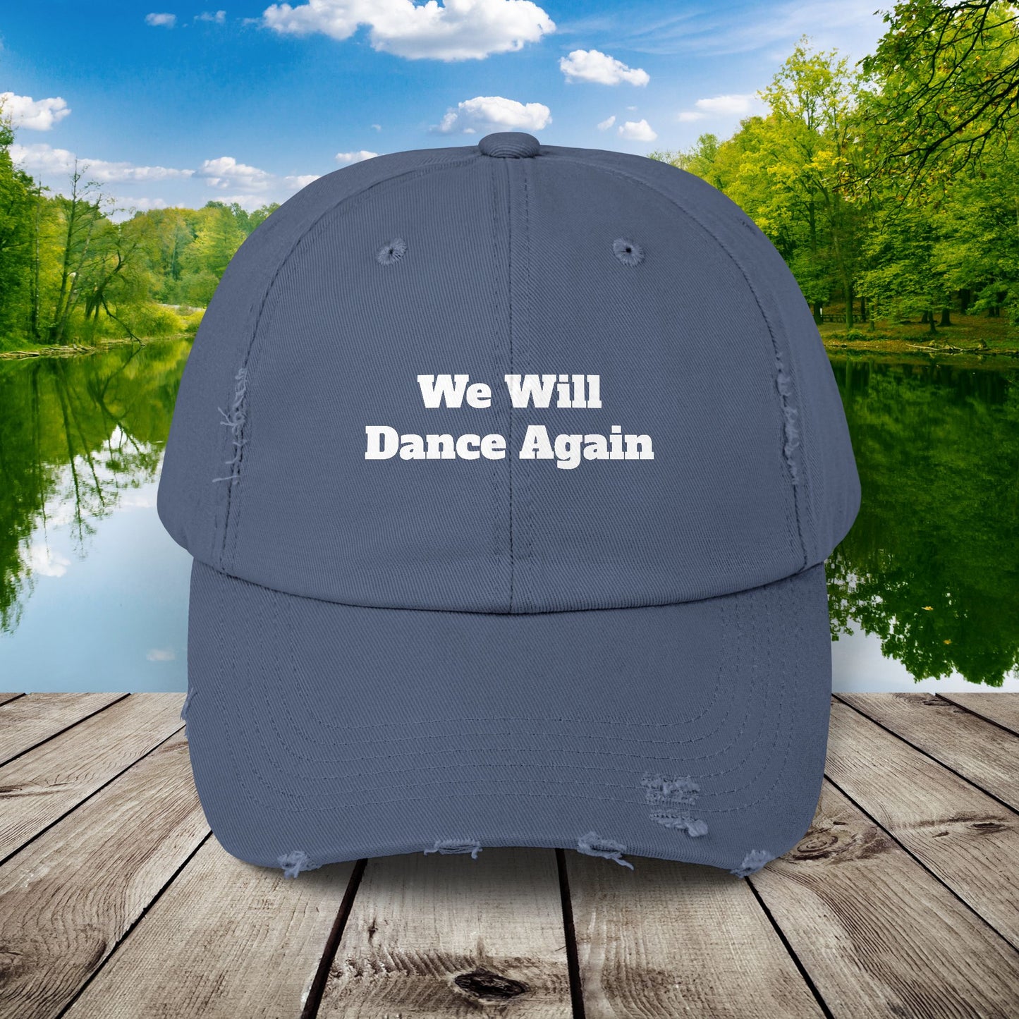 We Will Dance Again Hat Unisex Distressed Cap Israel Israeli Jewish Cap Judaica Jew Gift for Him Her Birthday Present Nova Cap