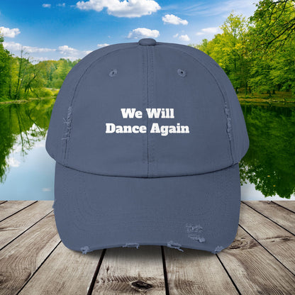 We Will Dance Again Hat Unisex Distressed Cap Israel Israeli Jewish Cap Judaica Jew Gift for Him Her Birthday Present Nova Cap