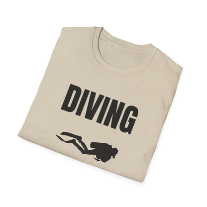 Diving Is My Therapy - Tshirt