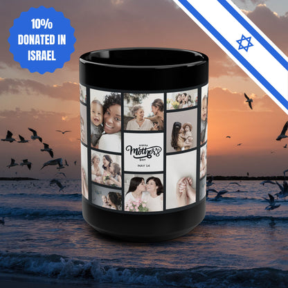 Custom Collage Mug, 15oz Customised Photo Mug, Mother's Day Gift, Personalized Mug, Customized Mug, Coffee Mug, Graduation Present