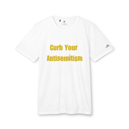Curb Your Antisemitism Stand Against Hate Israel Shirt Tee Gift Present Jewish T Shirt Customized Unisex Sport T-Shirt Personalized Him Her