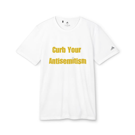 Curb Your Antisemitism Stand Against Hate Israel Shirt Tee Gift Present Jewish T Shirt Customized Unisex Sport T-Shirt Personalized Him Her