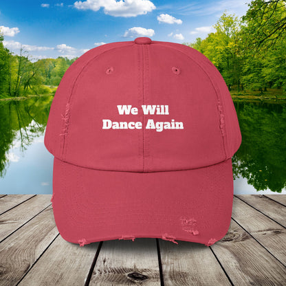 We Will Dance Again Hat Unisex Distressed Cap Israel Israeli Jewish Cap Judaica Jew Gift for Him Her Birthday Present Nova Cap