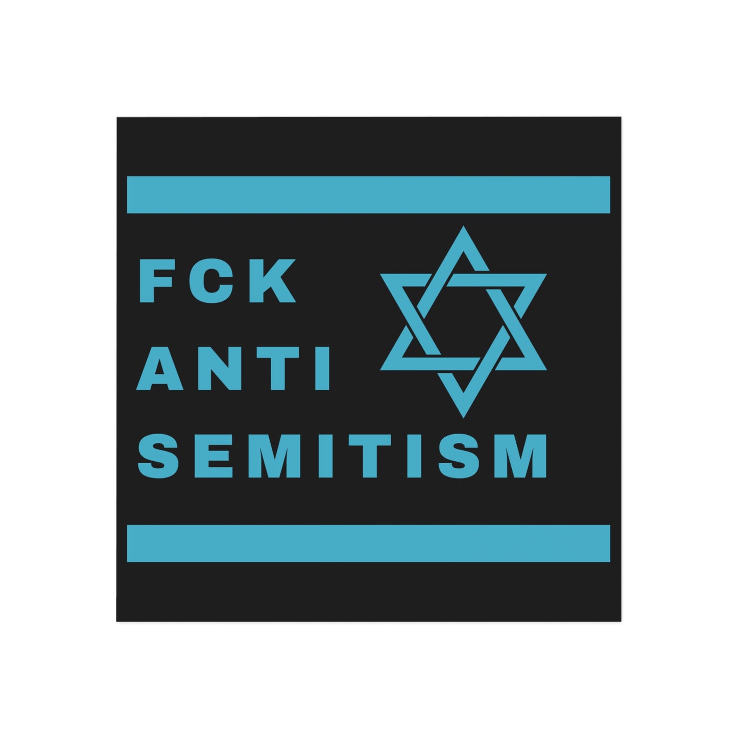 FCK ANTISEMITISM Magnet