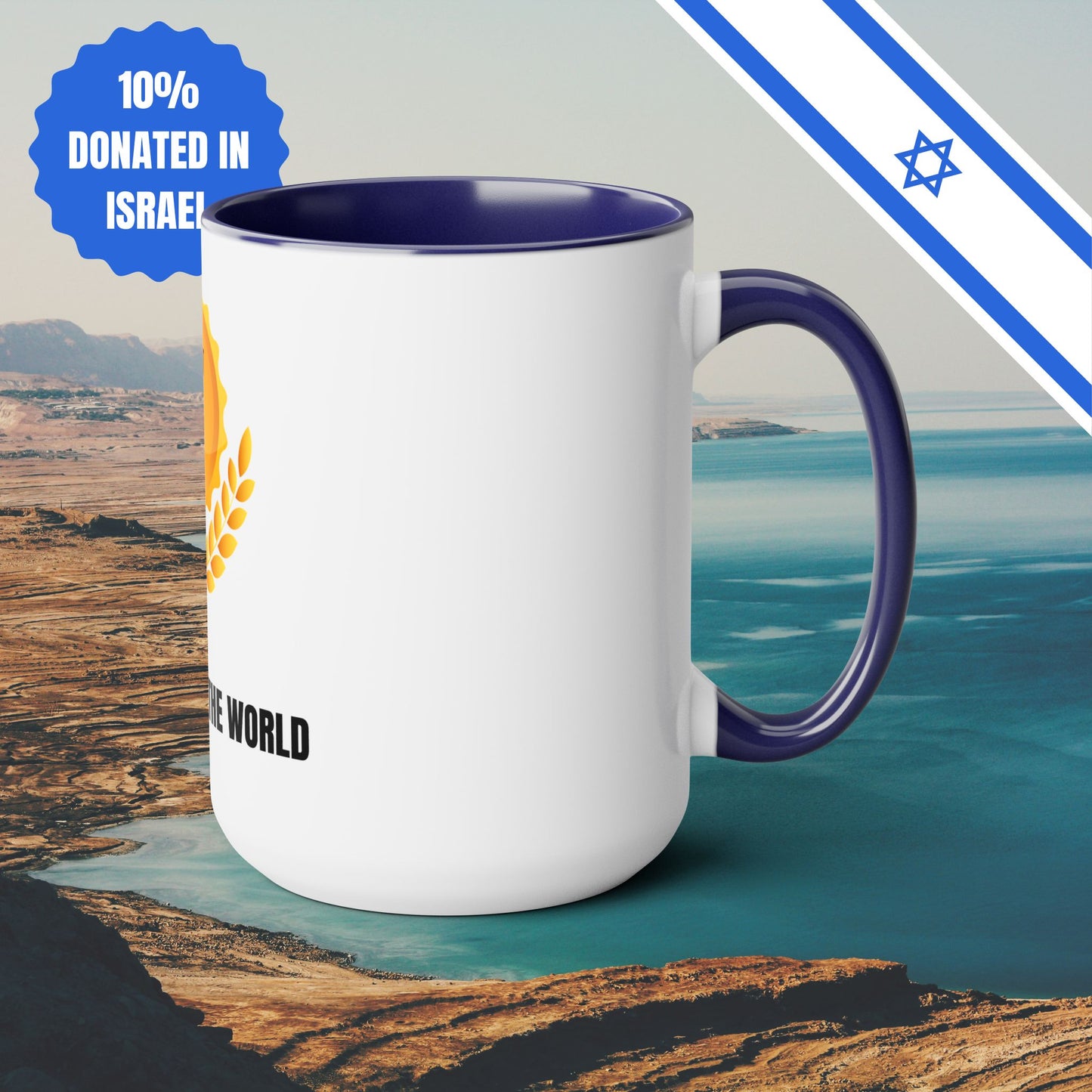 Best Bubbe In The World | Two-Tone Coffee Mugs, 15oz | No 1 Funny Jewish Mug Gifts Coffee Gift for Safta Zayde Mom | Far Out Prints & Co.