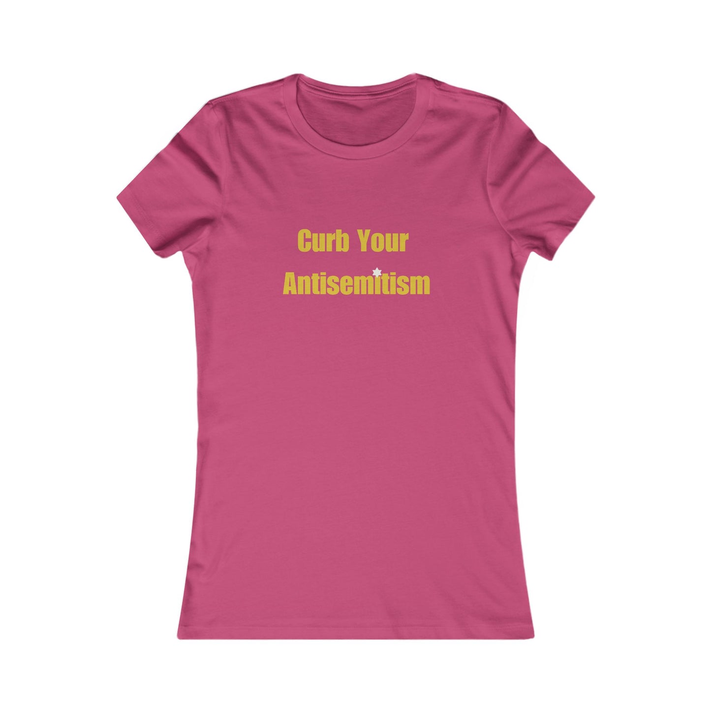 Curb Your Antisemitism Women's Tee