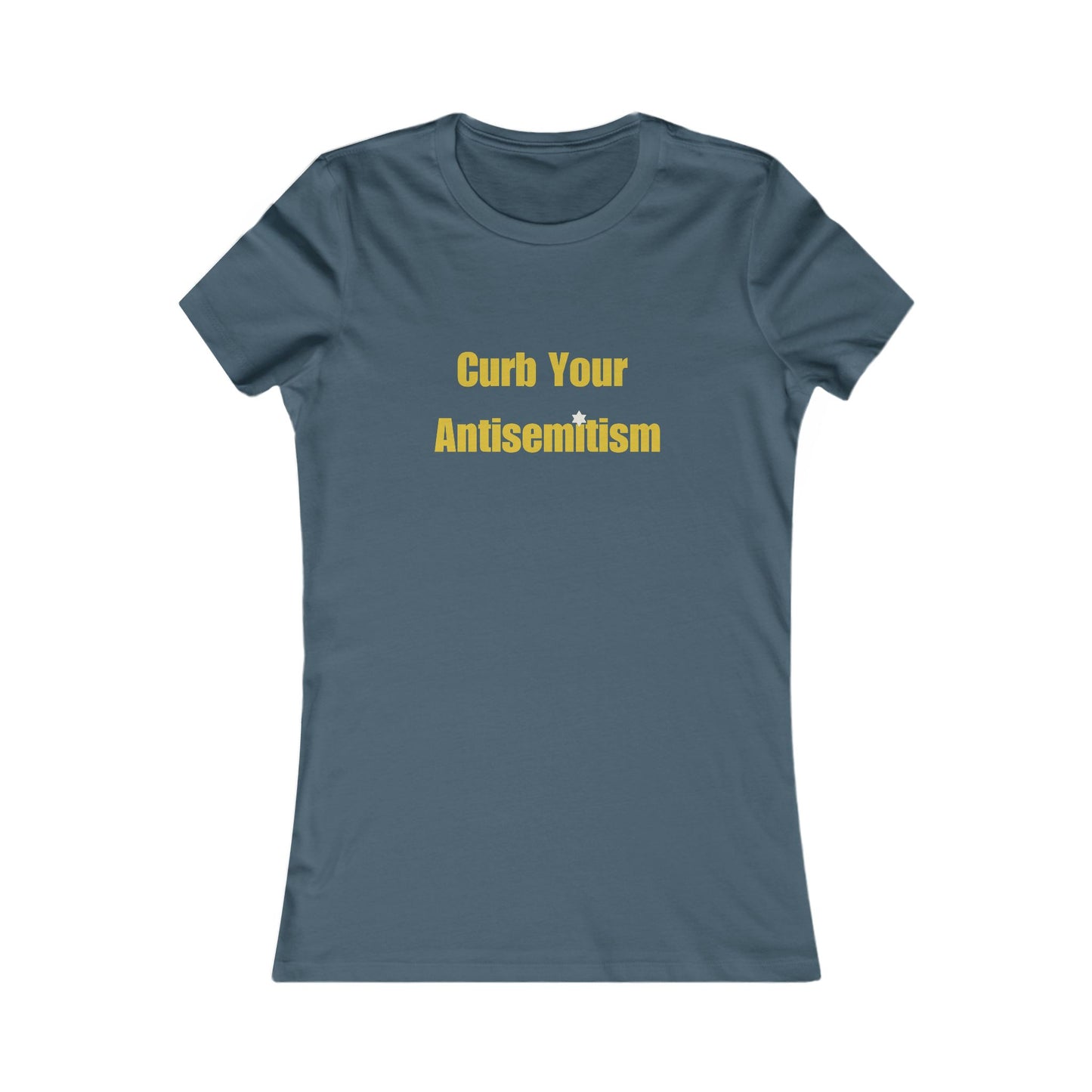Curb Your Antisemitism Women's Tee
