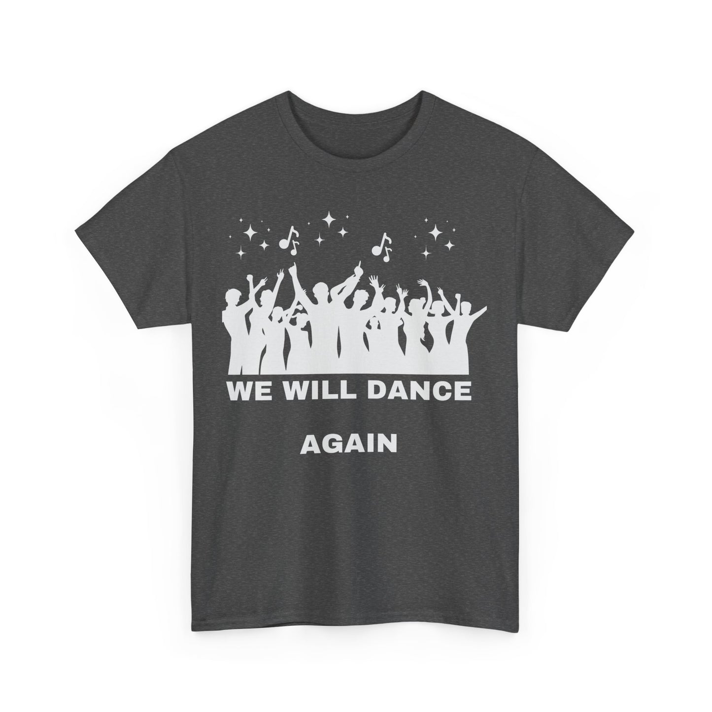 We Will Dance Again Tees  - Israeli Jewish Judaism - Premium Unisex Heavy Cotton T-shirt - by Far Out Prints & Co.