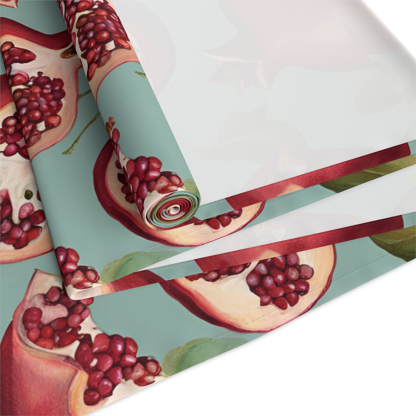 Rosh Hashanah Rosh HaShanah Rosh HaShana Rosh Ha-Shanah Pomegranate Jewish Table Runner Israel Israeli Hebrew Judaism Holiday Table Runner