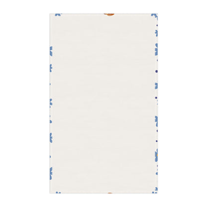 Blue Shabbat Shalom | Challah Cover | Yom Tov Jewish Table Modern Judaica Cool Judaism Gifts Sabado Shabbos Sabbath Set