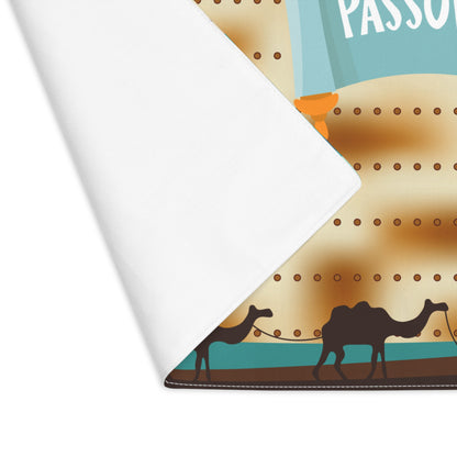 Happy Passover | Placemat, 1pc | Israel Israeli Judaism Judaica Jewish Holiday Gift Present | by Far Out Prints & Co.